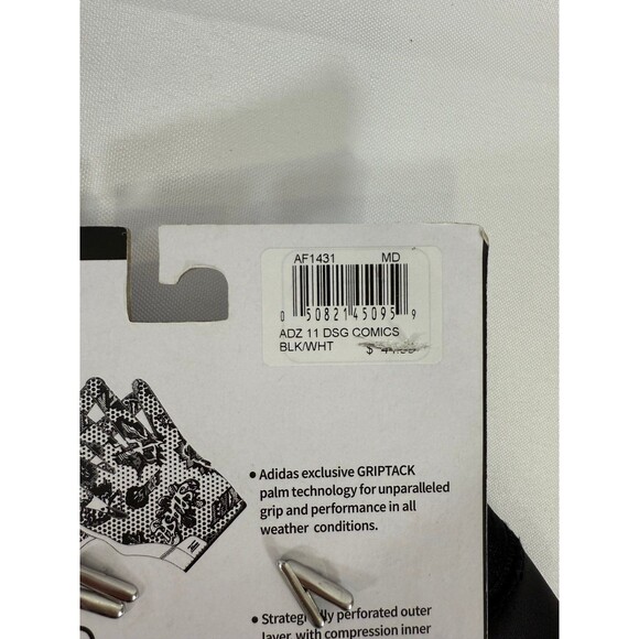 Adidas Adult Men’s Football Gloves Size Medium NEW! - Picture 3 of 3